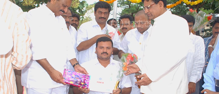 Award from dist collector November 2010 AP FormationDay