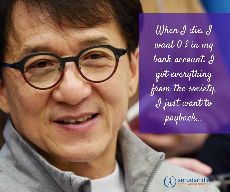 Jackie Chan Charity Work Is As Huge As His Stardom Donation List