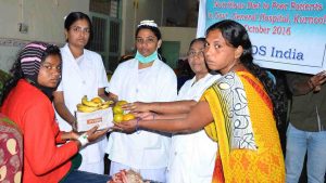 Distribution of Fruits and Milk for Patients in Hospitals