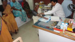 Medical Support and Benfit for Poor Old age People in SERUDS NGO