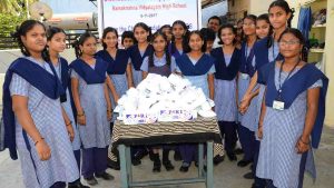 Sanitary Pads Distribution Programs to Girls in Kurnool
