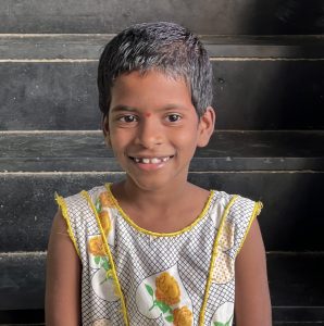 Sponsor Girl Child in India Chintavolla Sirisha studying in 3rd class. She lost her parents when very young. Seruds Orphanage is taking care of her education and all needs