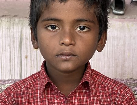 Sponsor Child Education - Manoj Gogula ,6 years old. His mother is dead and father a daily wager cannot pay for his schooling. Now Seruds Orphanage is taking care of his education and all needs. Donate online and save tax u/s 80G